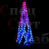 Елка «Метель» 3м с макушкой (256 режимов свечения)